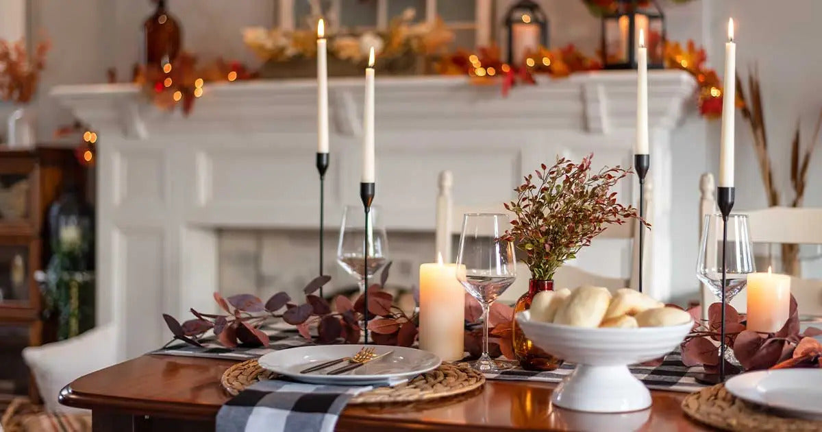 candlelight fall dinner