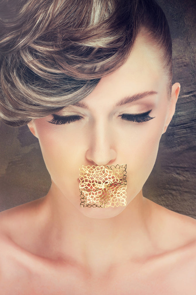 The golden kiss: Mashrabiya collection by Mario Uboldi Jewellery Art