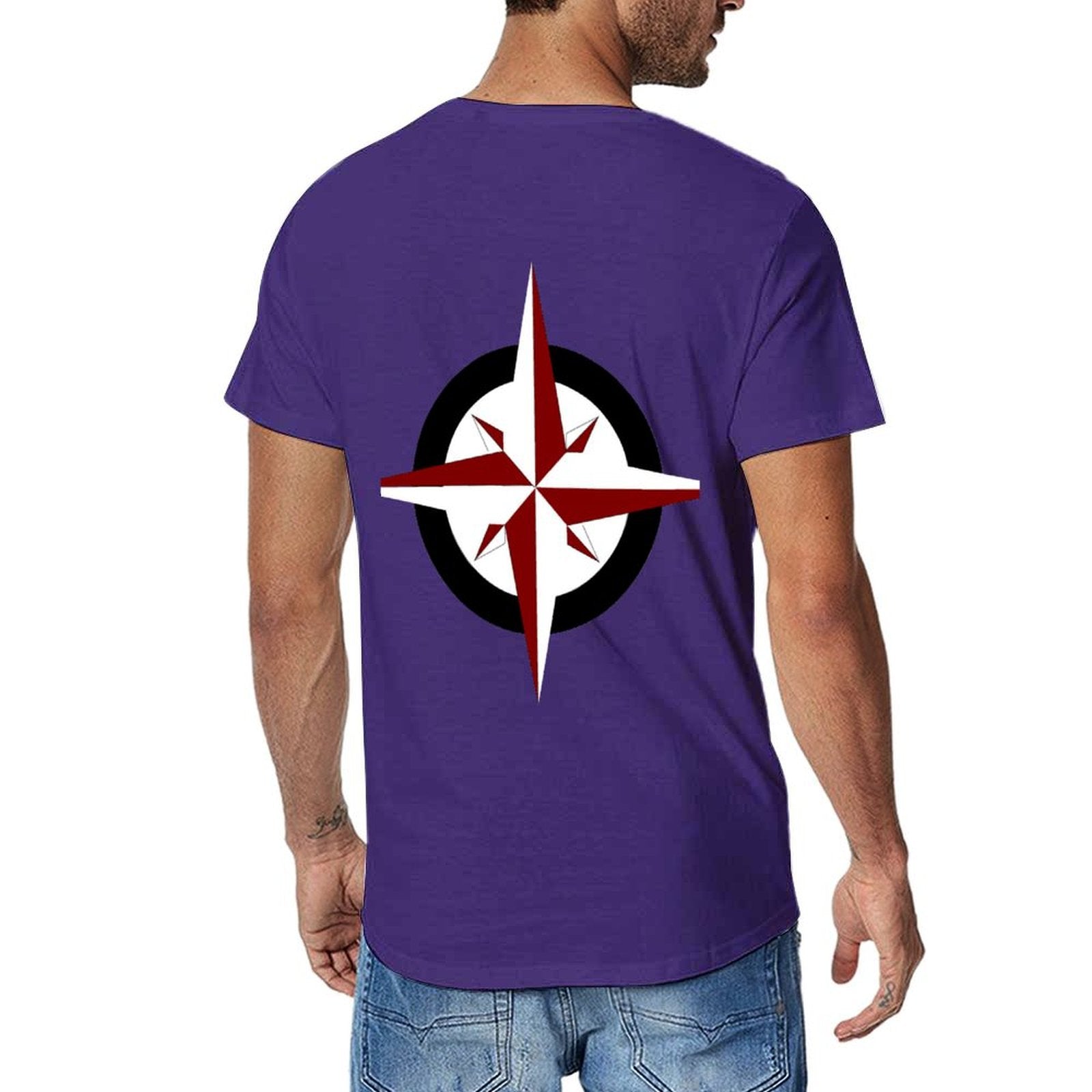 Men's T-shirt Compass Style 89659