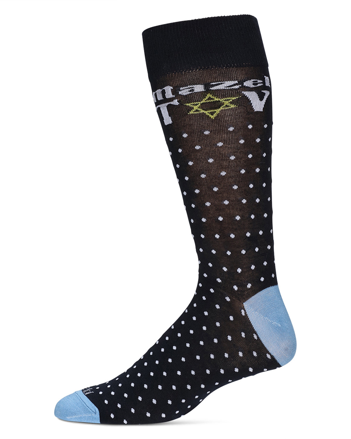 Men's Mazel Tov Bamboo Crew Socks