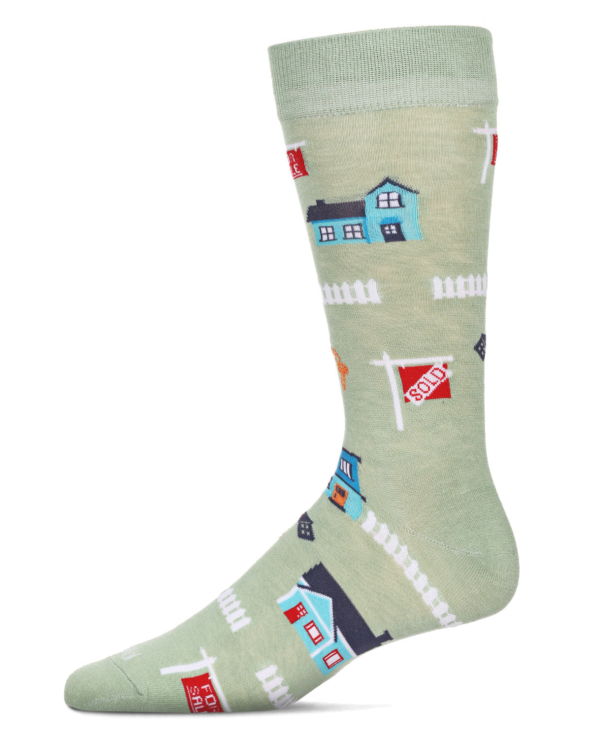 Men's Realtor Bamboo Crew Socks