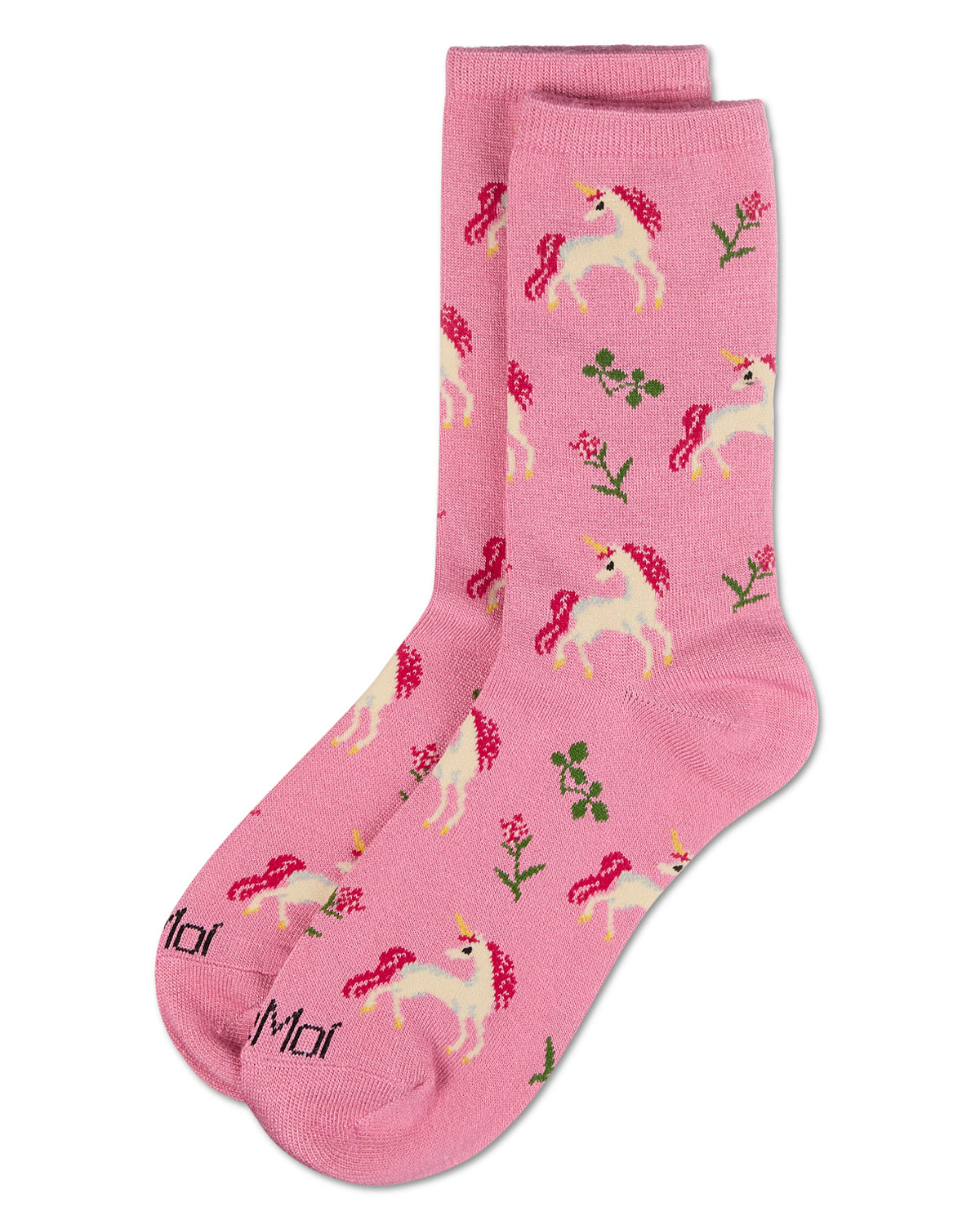 Magical Unicorns Bamboo Blend Crew Socks