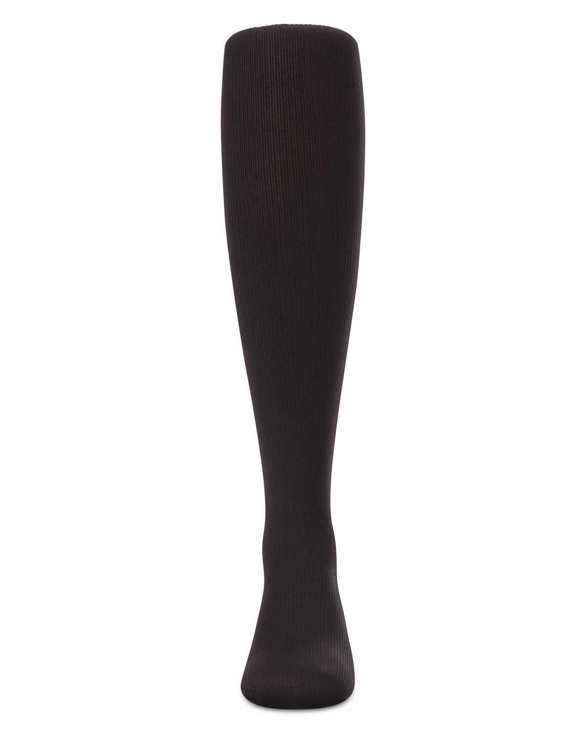 Girls' Elegant Ribbed Nylon Tights