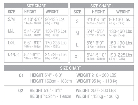 Slimme By Memoi Size Chart