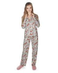 Corgi Print Matching Pajama Set