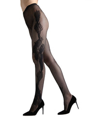 Scroll Fashion Net Tights