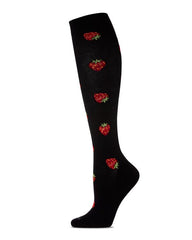 Strawberry Field Compression Socks