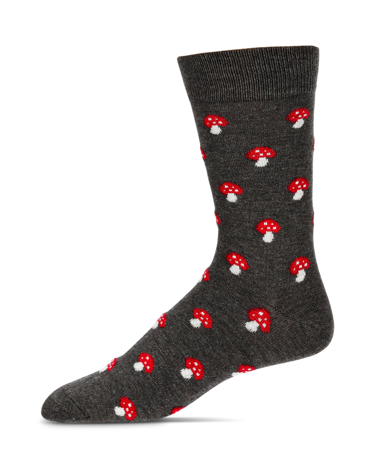 Men's Mushroom Luxuriously Soft Cashmere Crew Socks