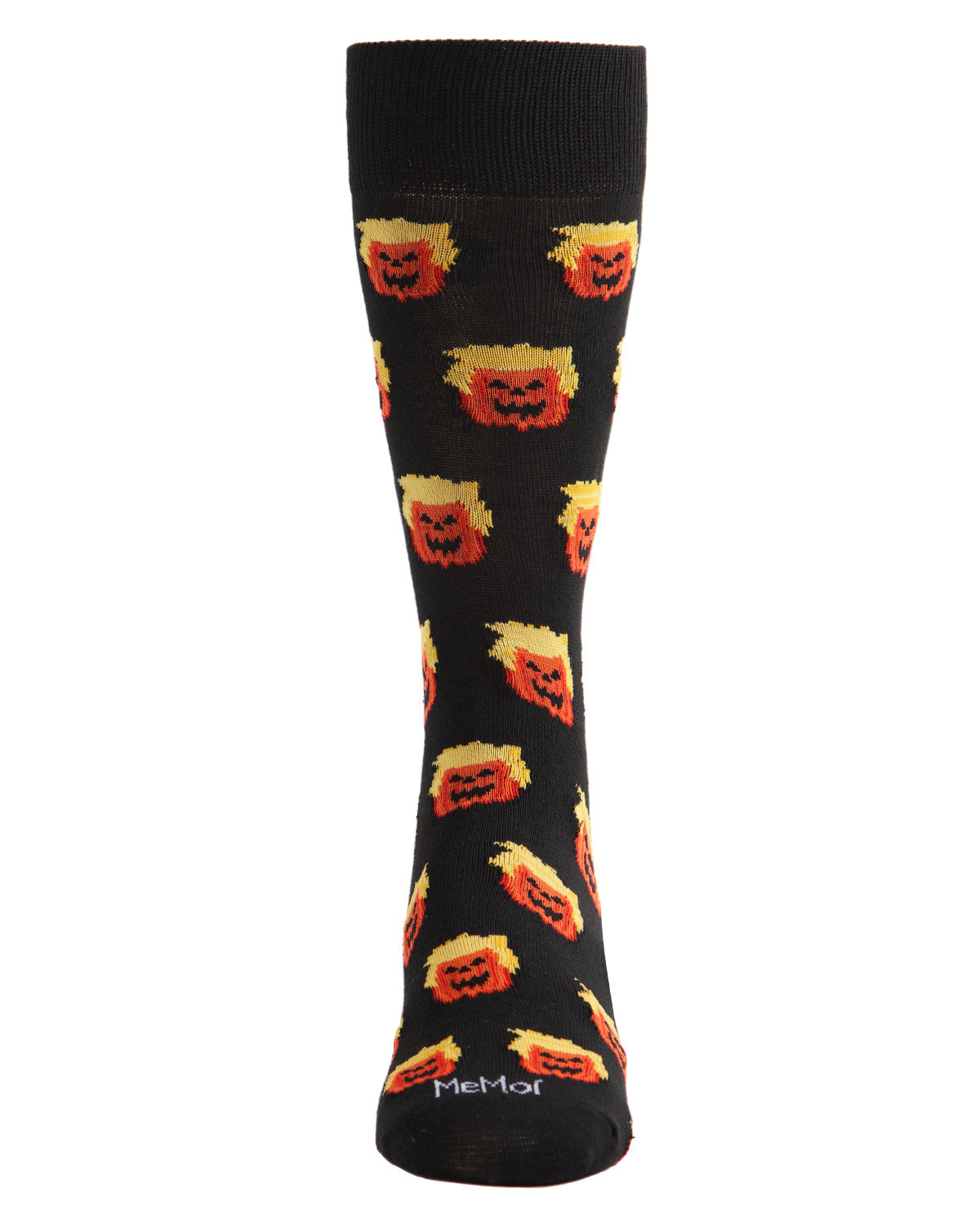 Men's Number 45 Trumpkin Halloween Novelty Crew Sock