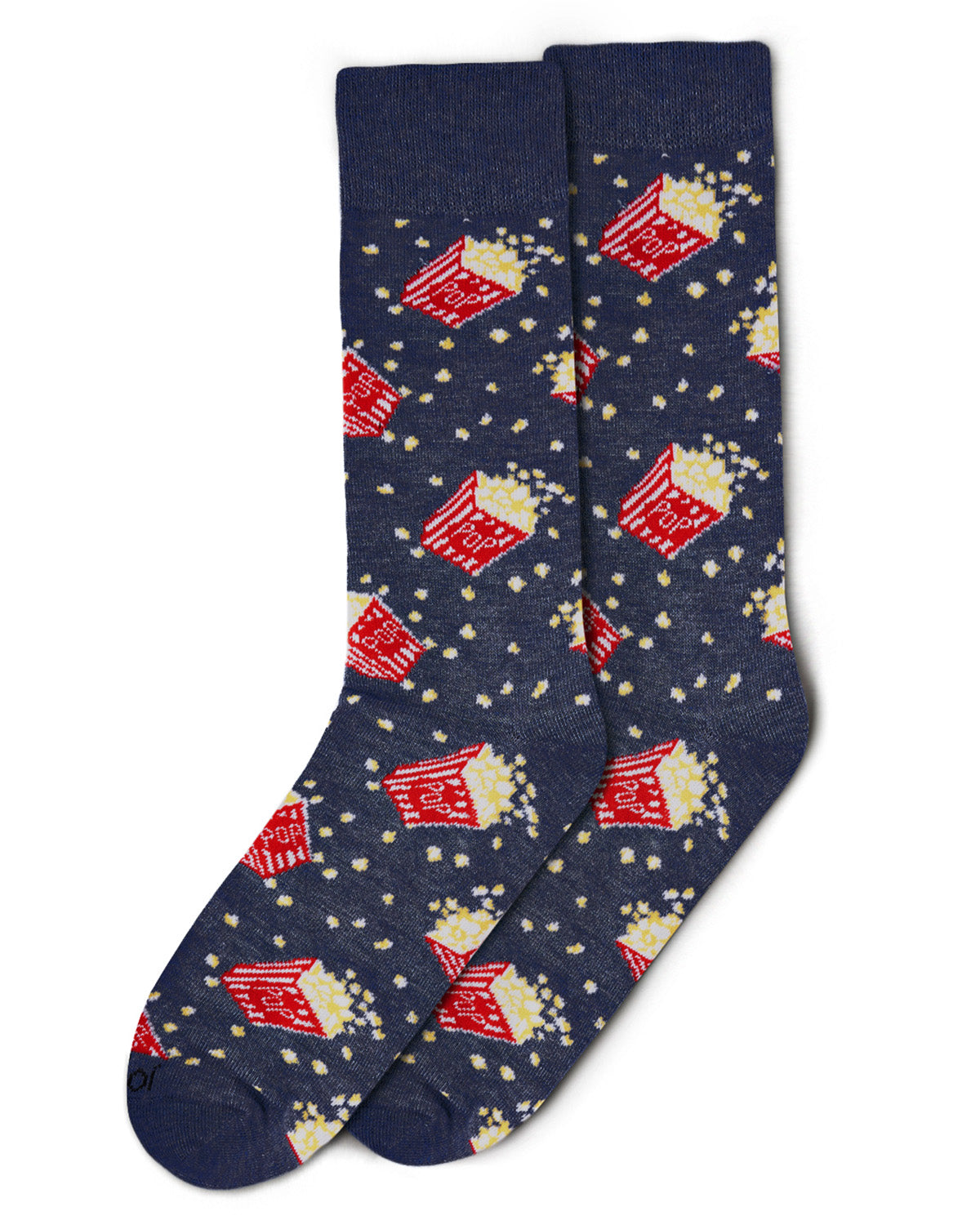 Men's Pass The Popcorn Bamboo Blend Novelty Crew Sock