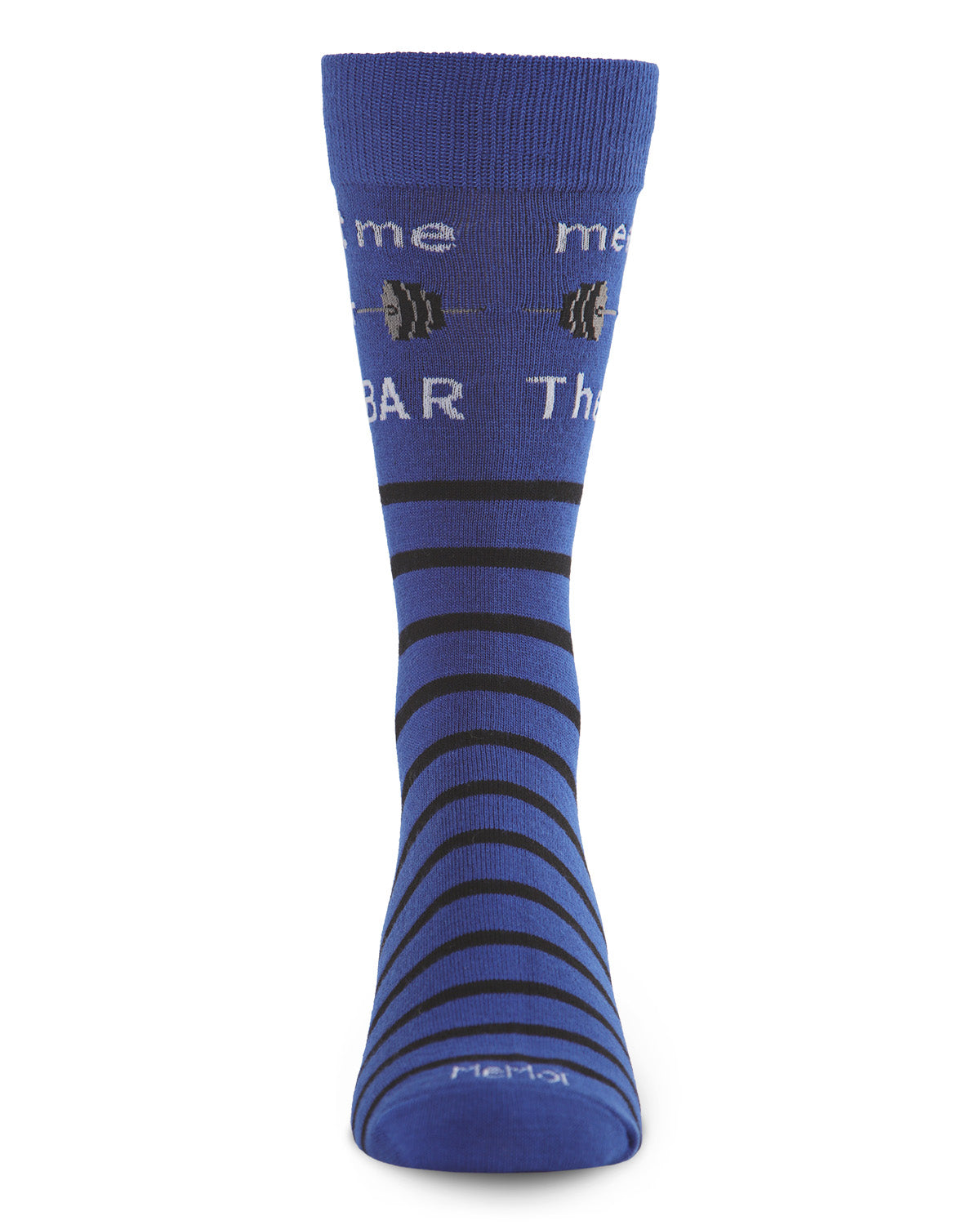 Men's Meet Me at the Bar Bamboo Blend Novelty Crew Sock