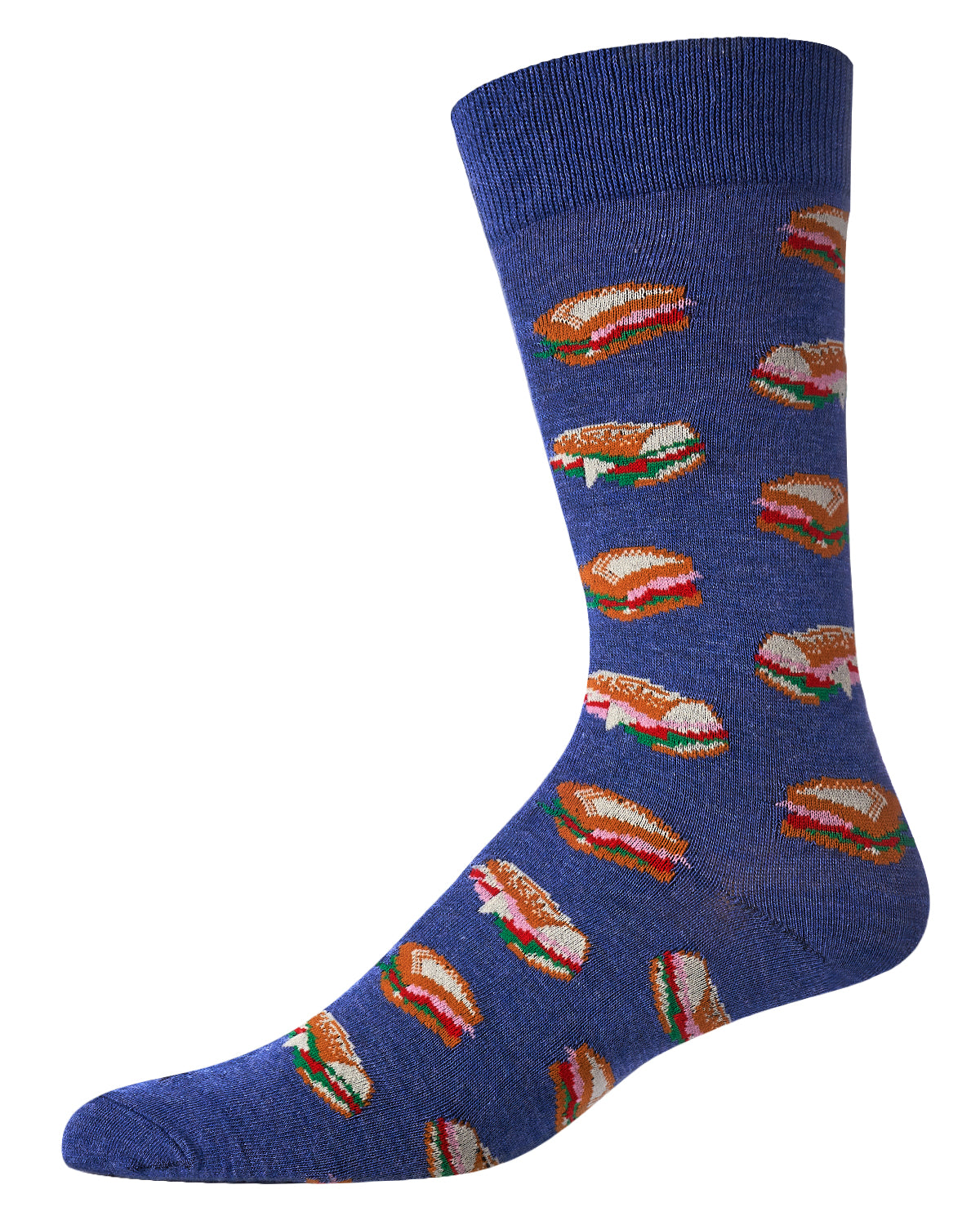 Men's Tasty Hoagies Bamboo Blend Novelty Crew Sock