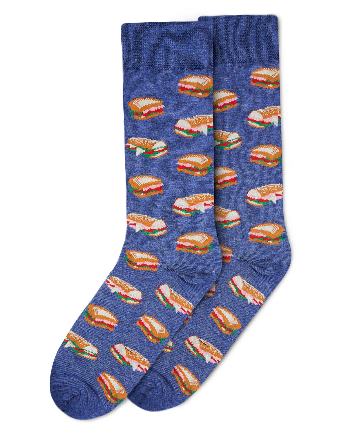 Men's Tasty Hoagies Bamboo Blend Novelty Crew Sock