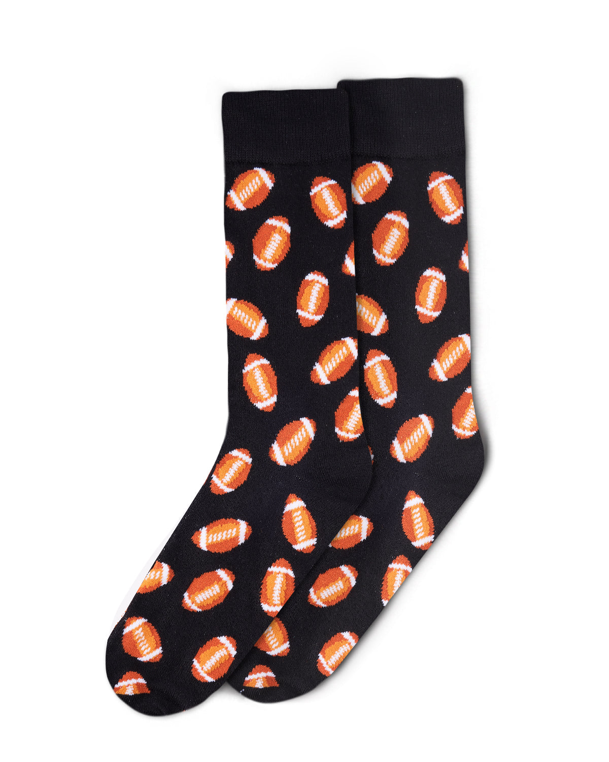 Men's Football Fan Bamboo Blend Novelty Crew Sock