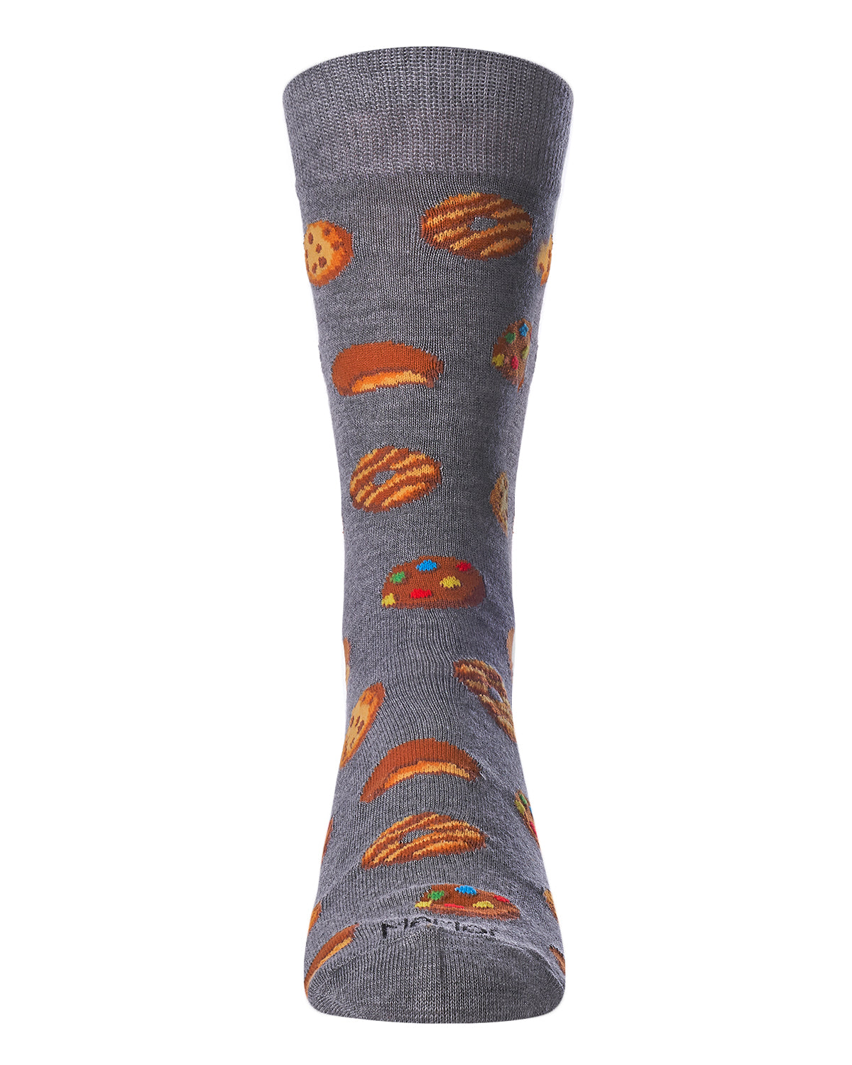 Men's Tasty Cookies Bamboo Blend Novelty Crew Sock