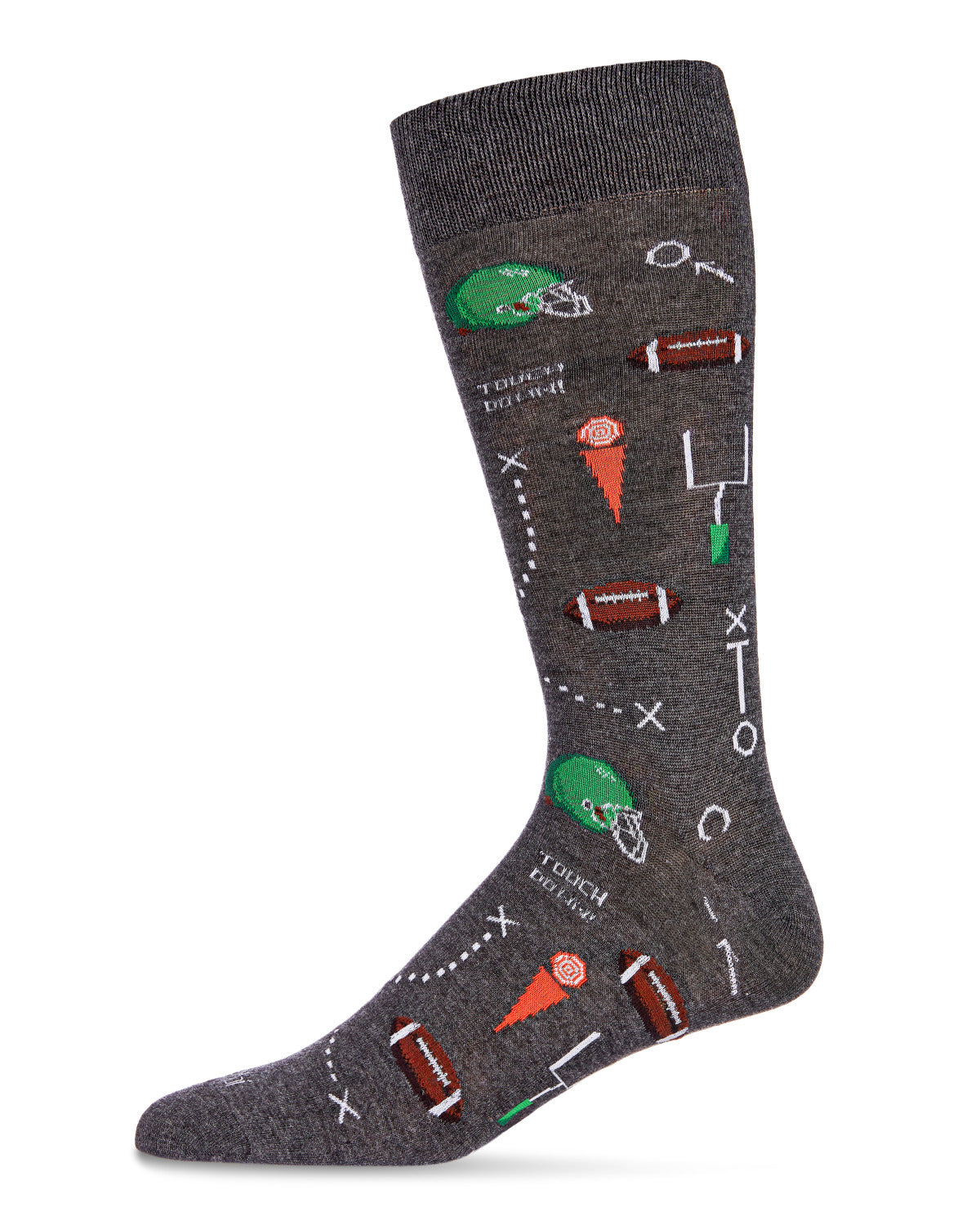 Men's Ready for Some Football Bamboo Blend Crew Sock