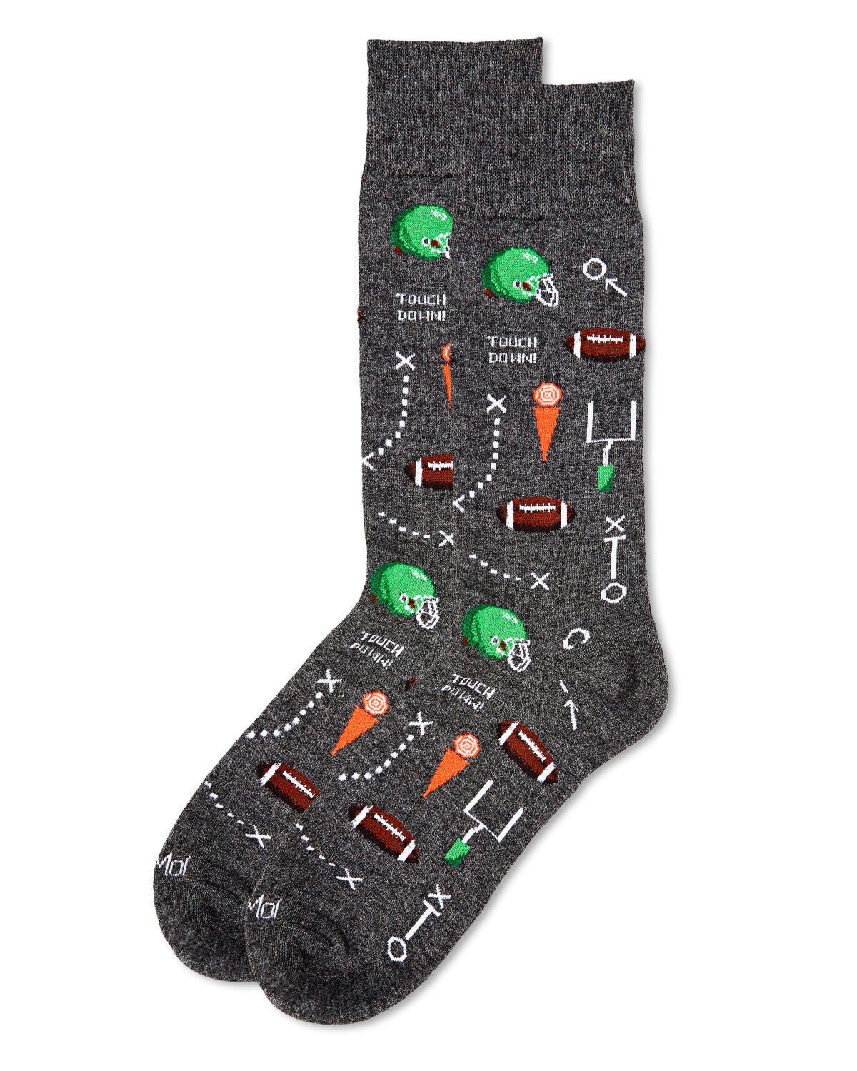 Men's Ready for Some Football Bamboo Blend Crew Sock