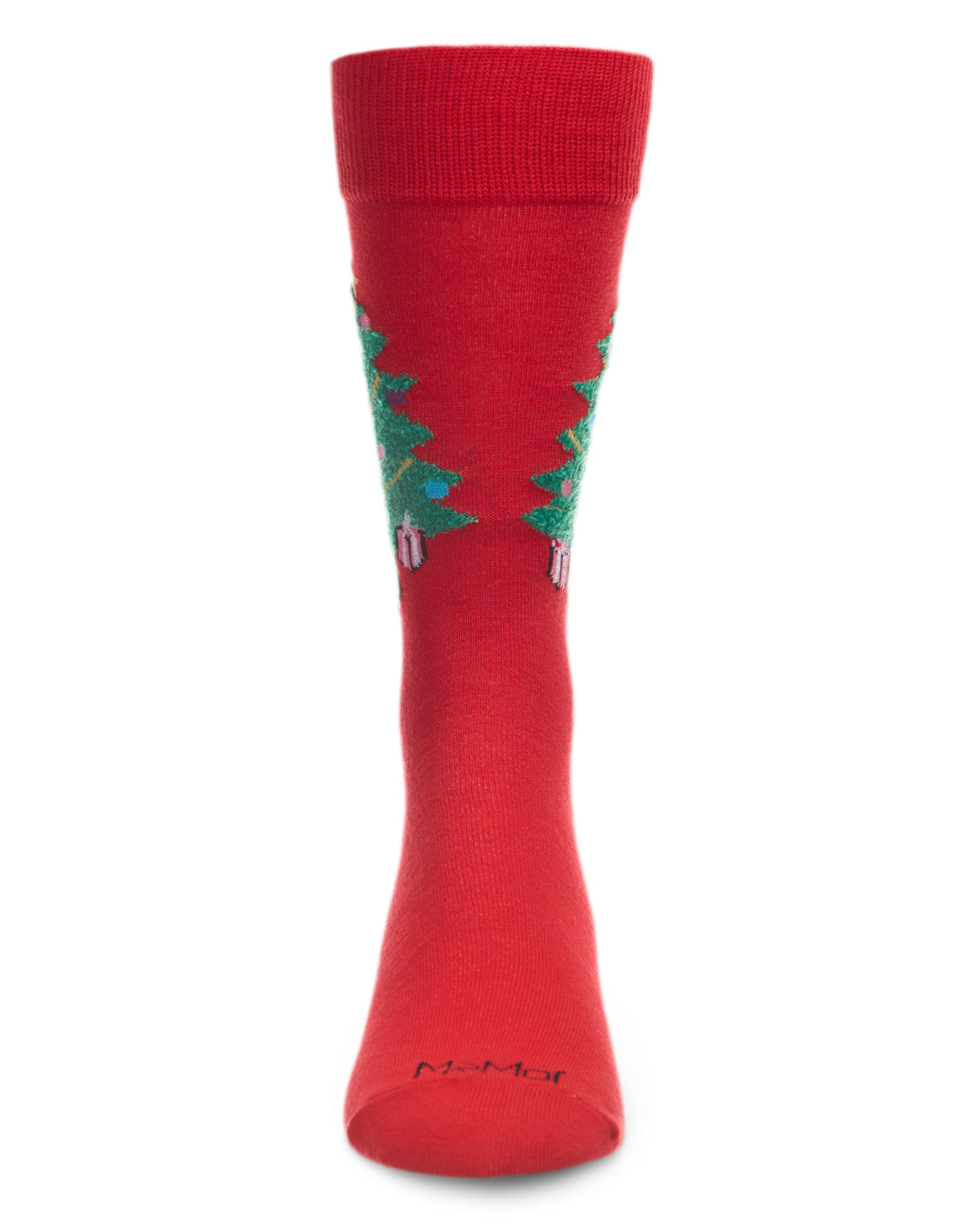 Men's Festive Christmas Tree Holiday Novelty Crew Socks