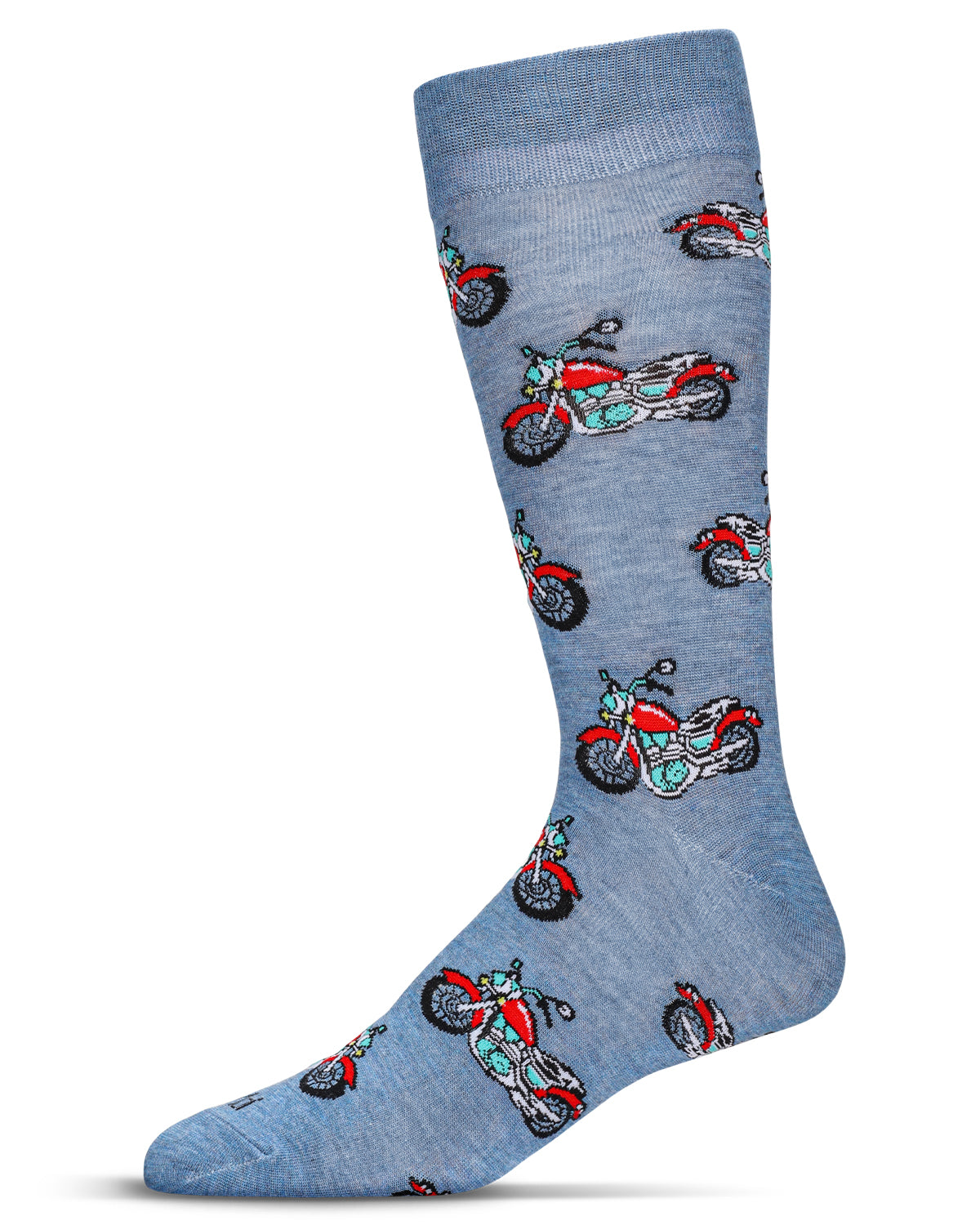 Men's Motorcycles Bamboo Crew Socks