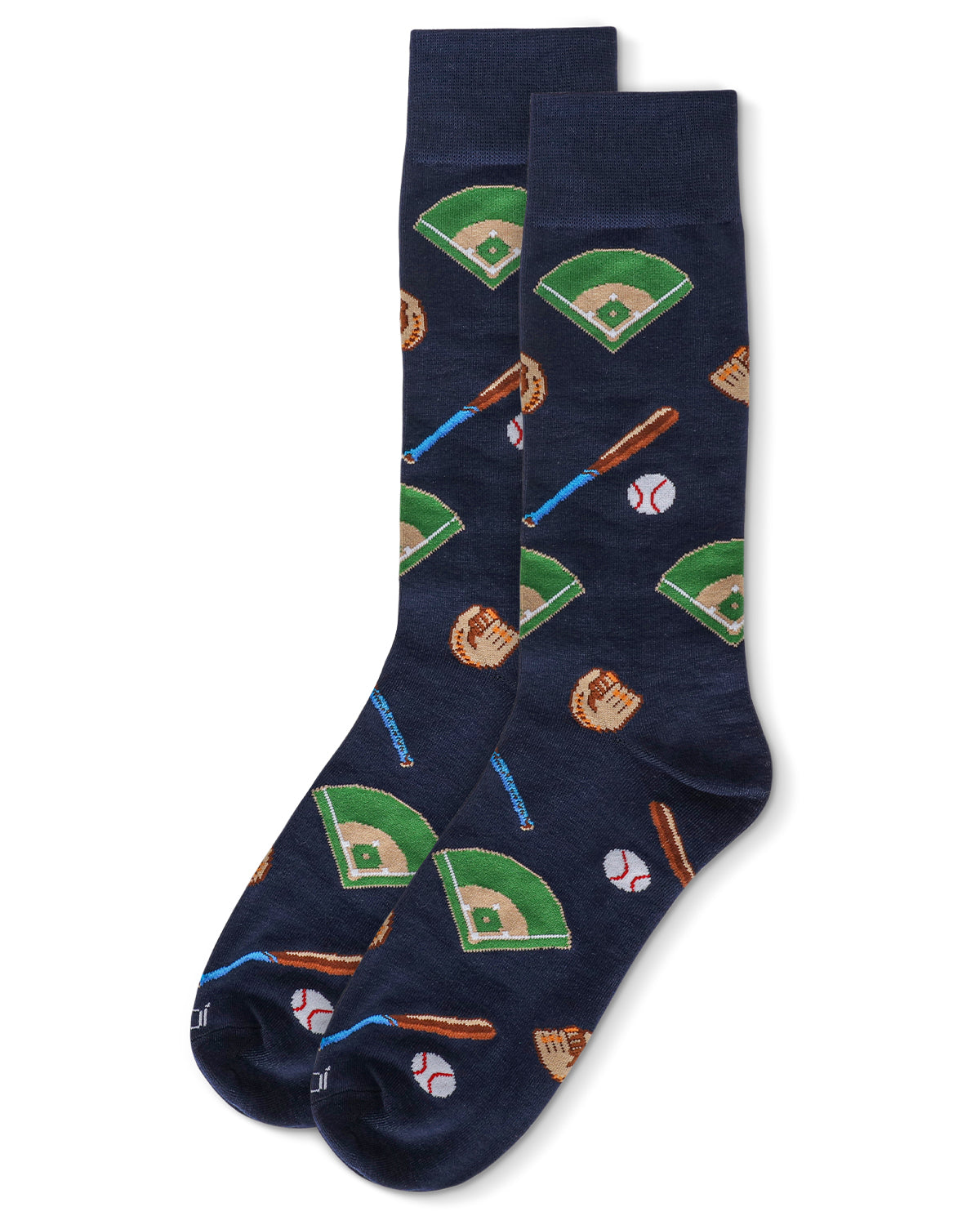 Men's Baseball Bamboo Crew Socks