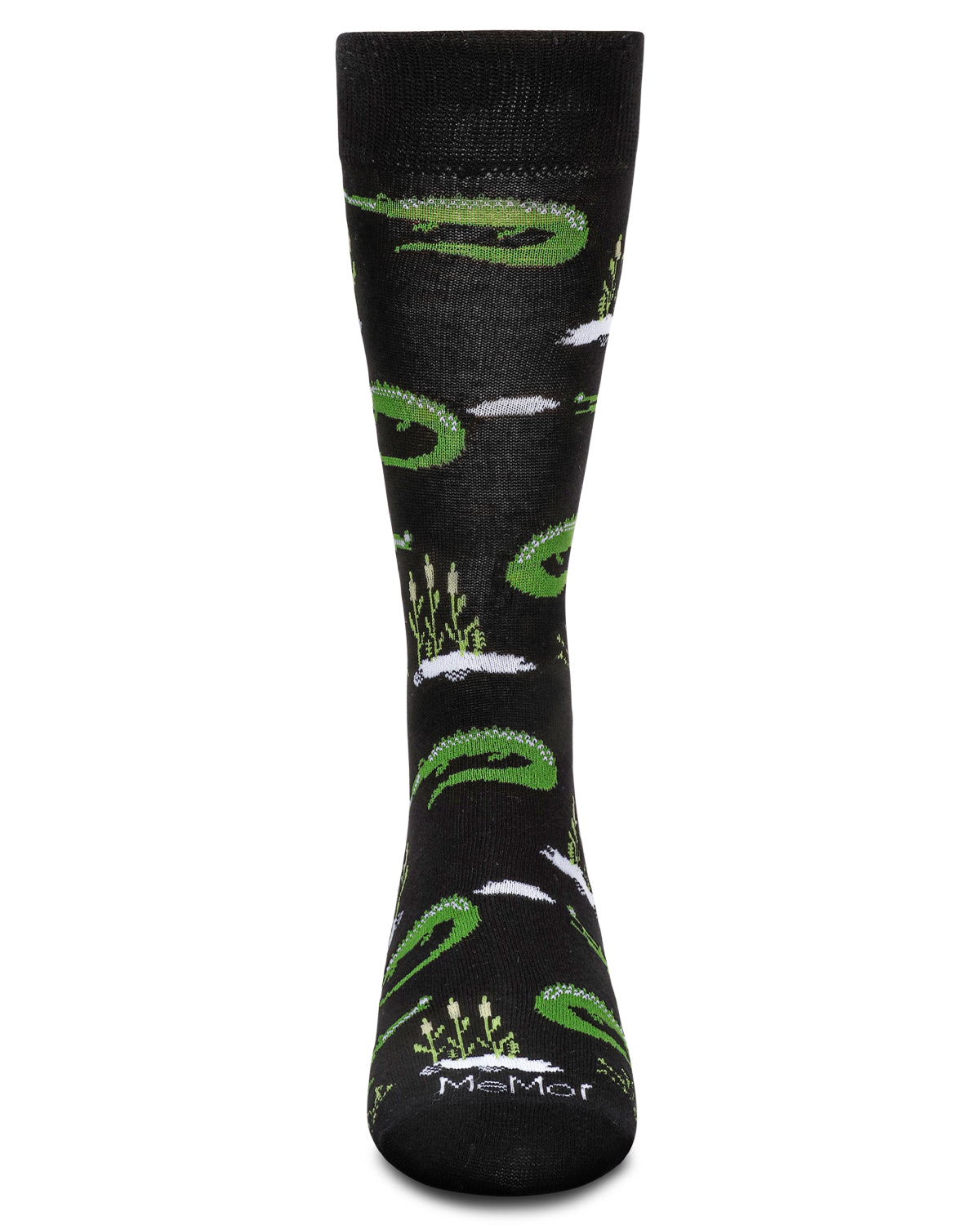 Men's Alligators Bamboo Crew Socks