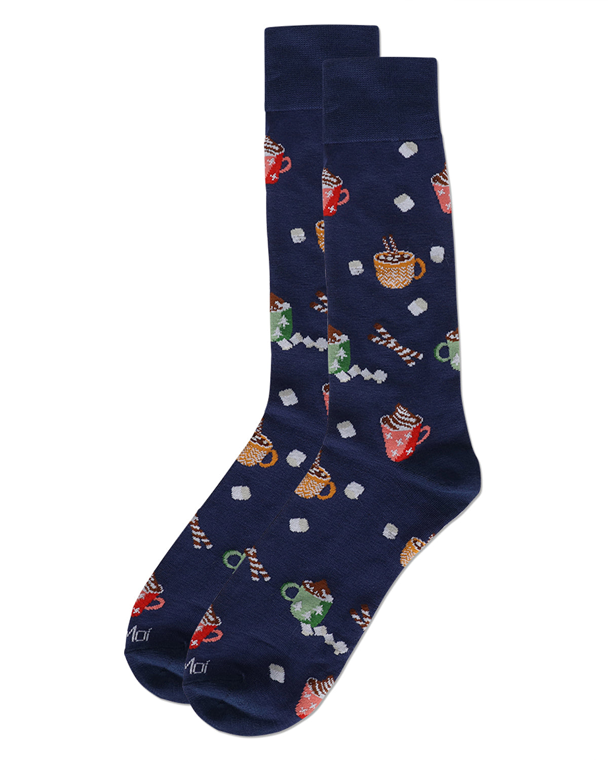 Men's Hot Cocoa Bamboo Crew Socks