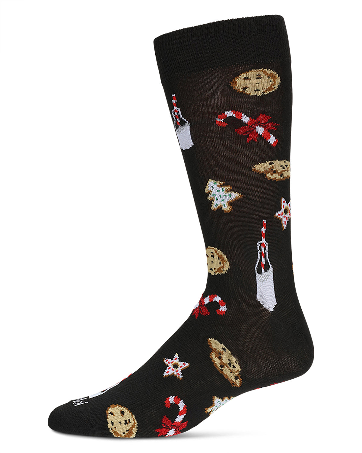 Men's Milk & Cookies Holiday Crew Socks