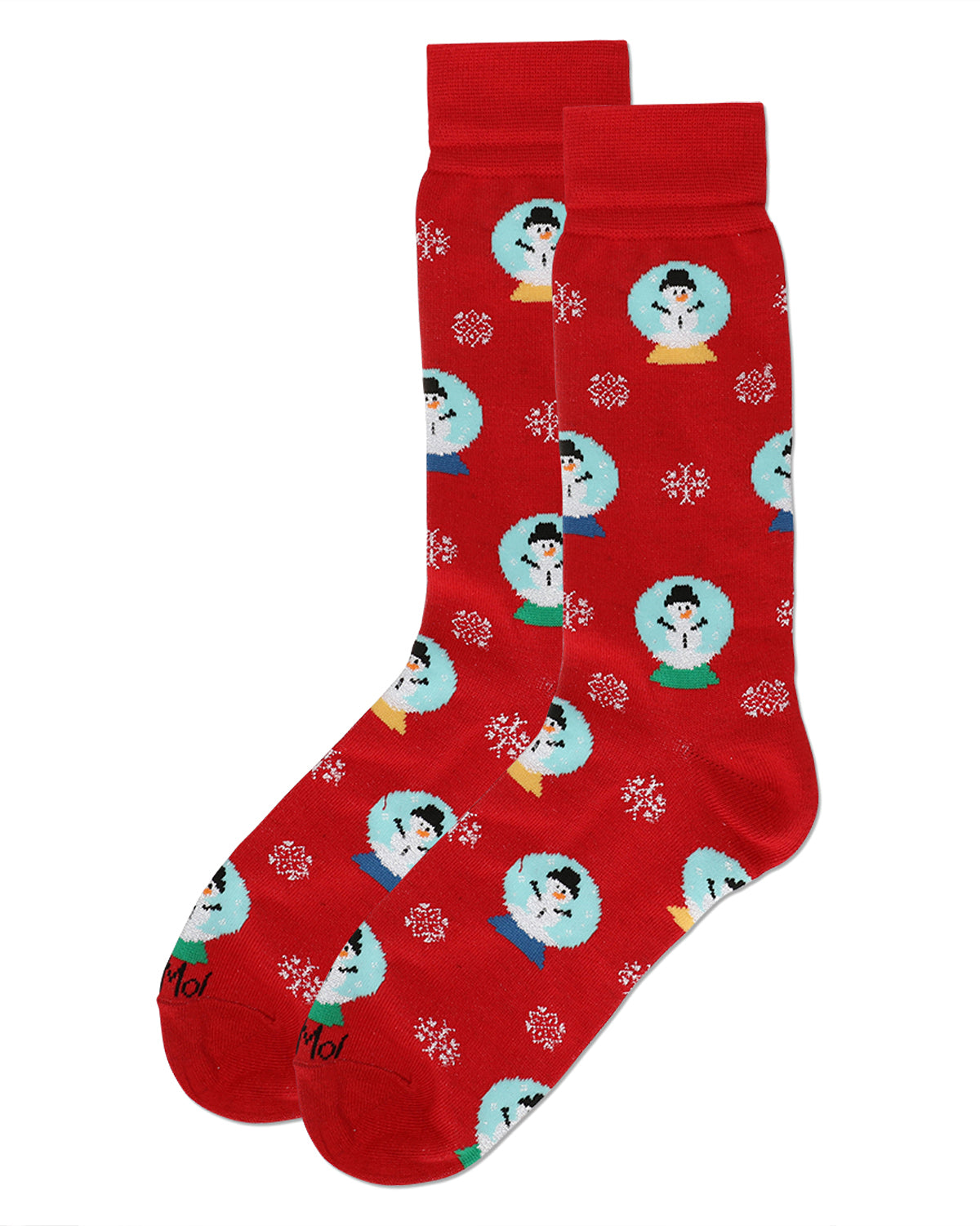 Men's Snow Globes Holiday Crew Socks