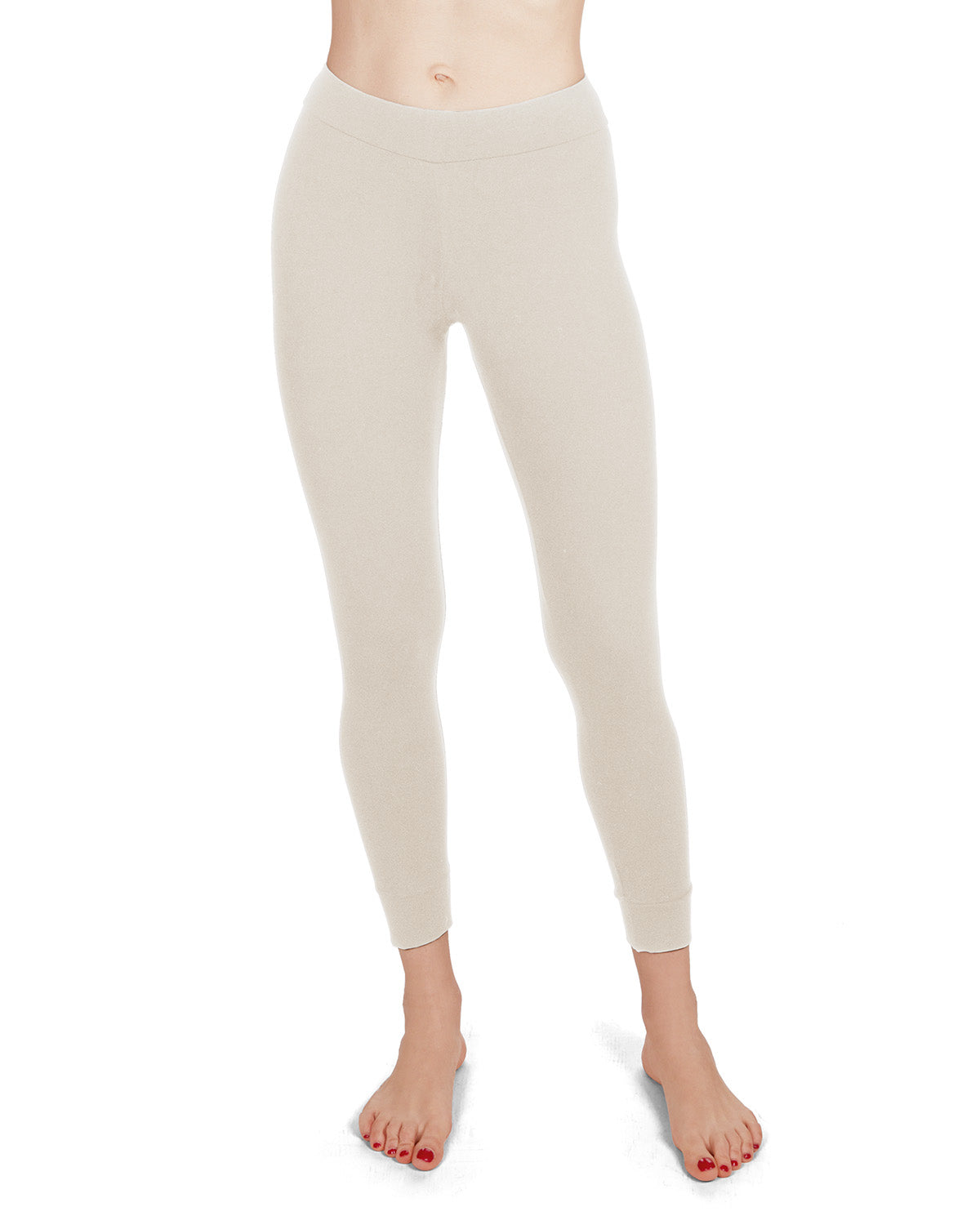 Women's Eco Basics Bamboo Blend Slim-Fit Solid Leggings