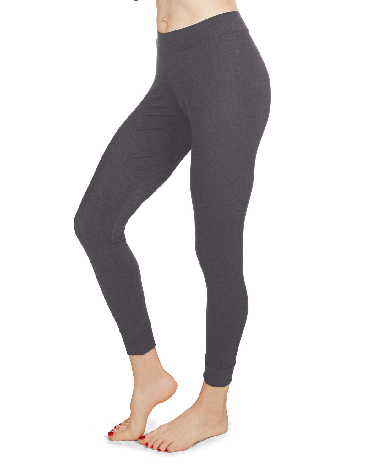 Women's Eco Basics Bamboo Blend Slim-Fit Solid Leggings