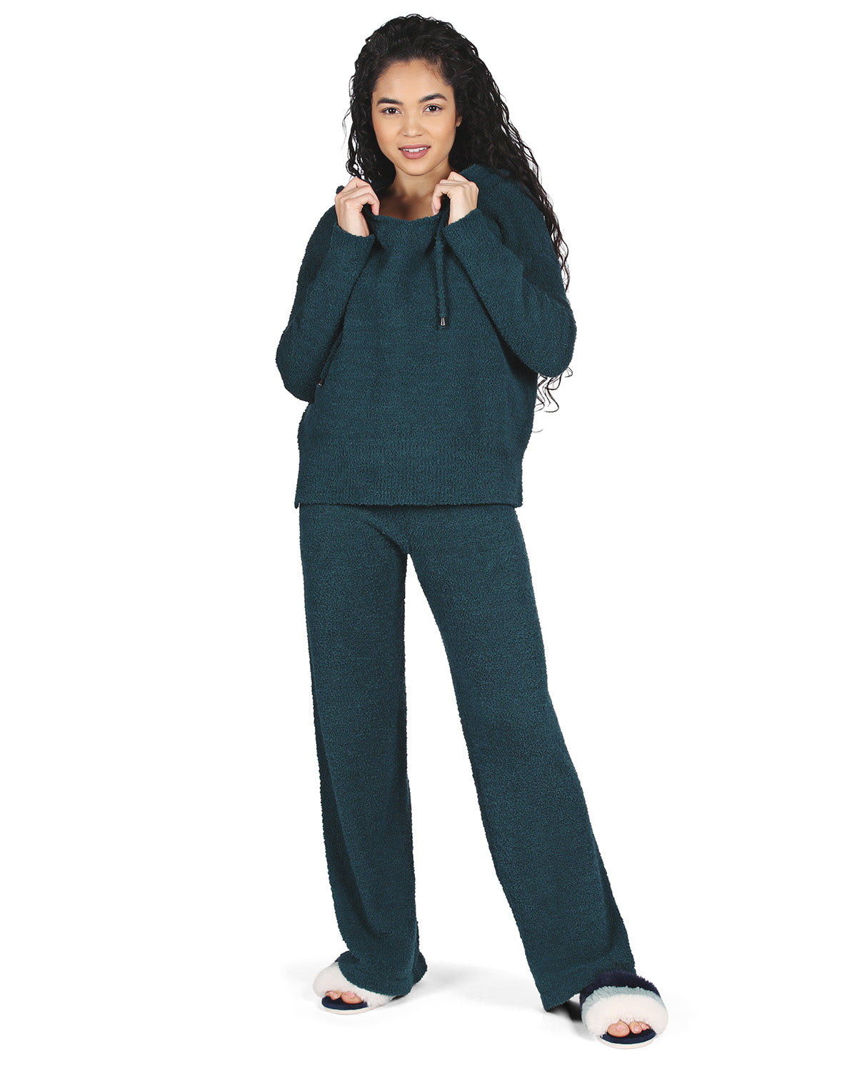 Women's Cozy Knit Ultra-Soft Solid Lounge Pants