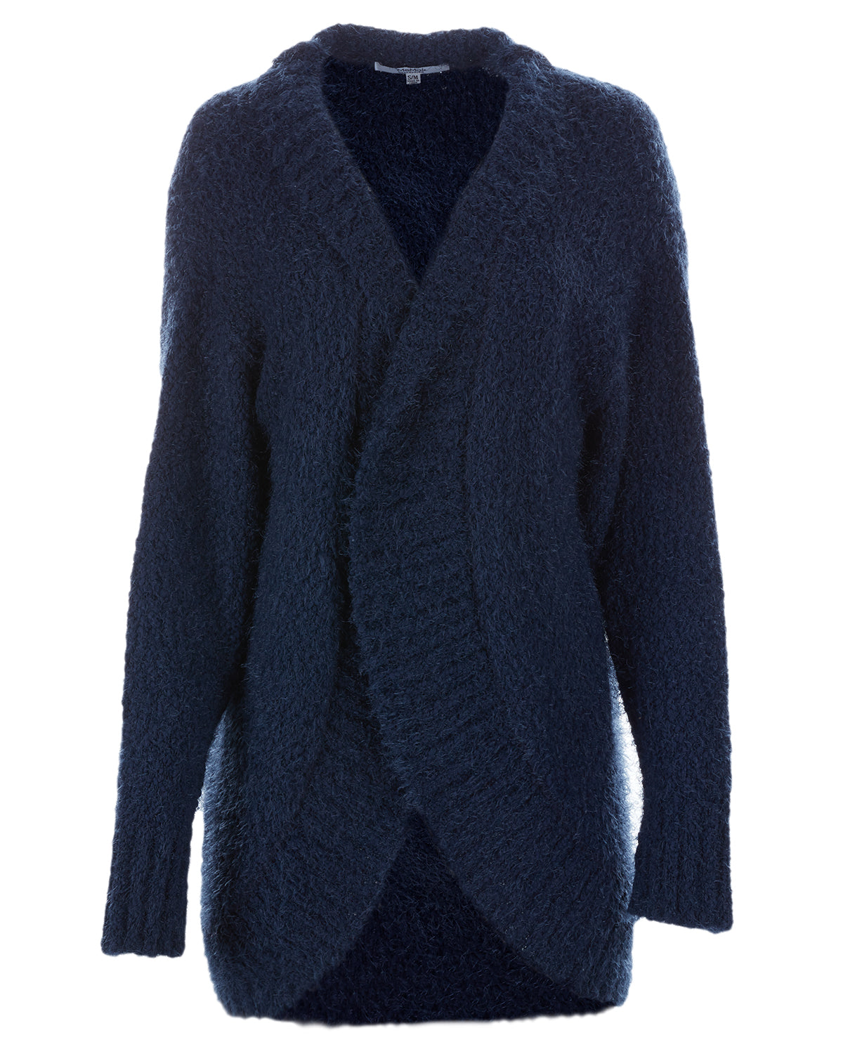 Women's Fuzzy Cocoon Loose Open-Front Cardigan Sweater