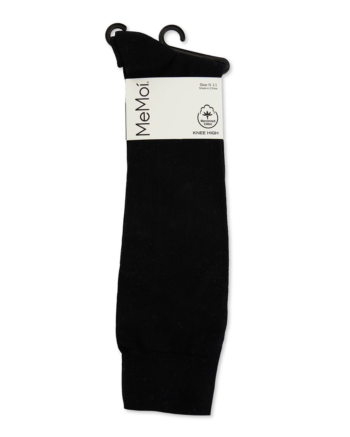 Women's Basic Mercerized Cotton Blend Knee High Socks