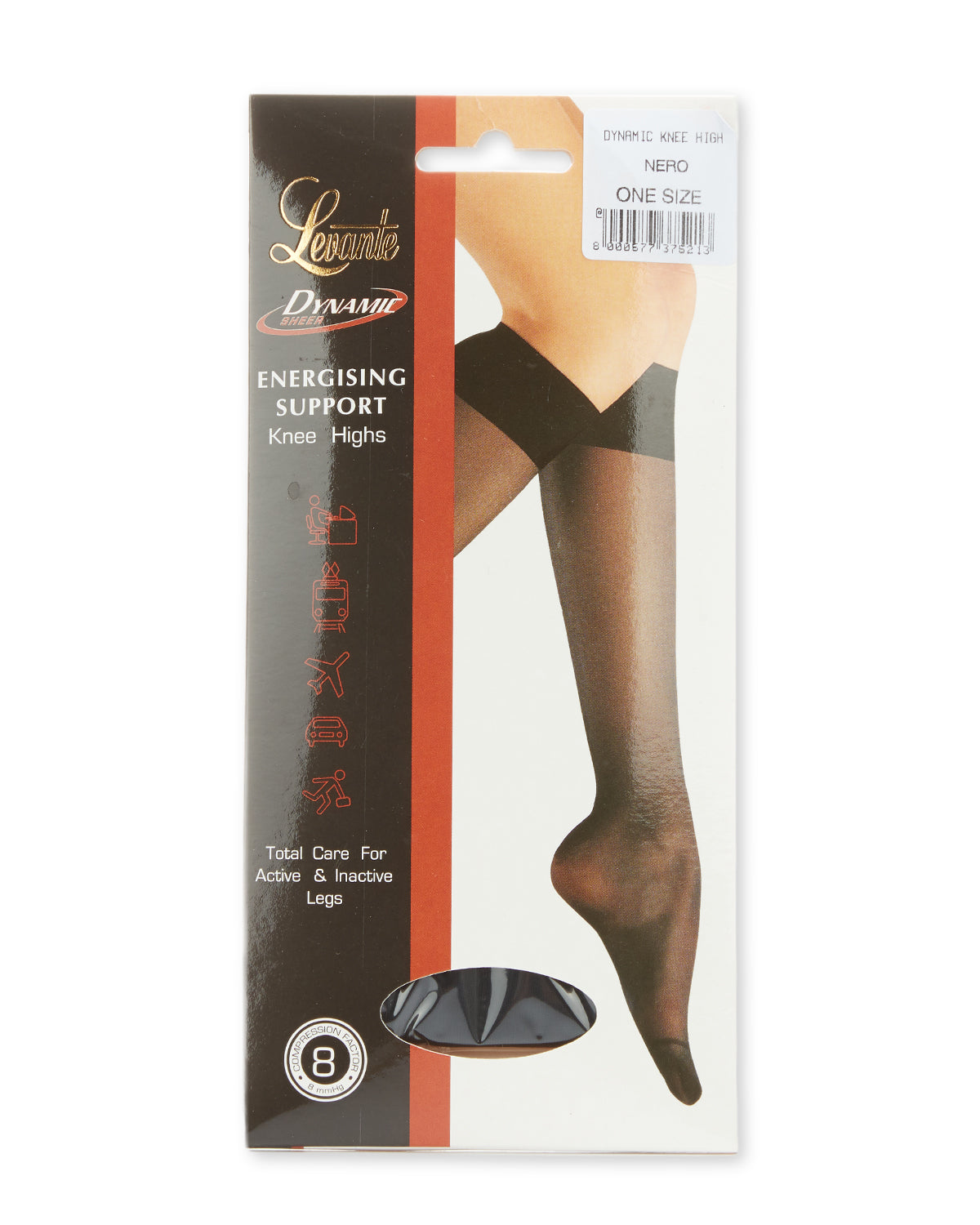 Levante Dynamic Women's Energizing Sheer Knee High Stockings