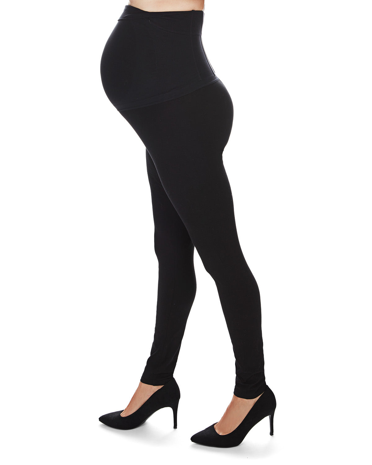 Women's Cotton Blend Comfort Stretch Maternity Leggings