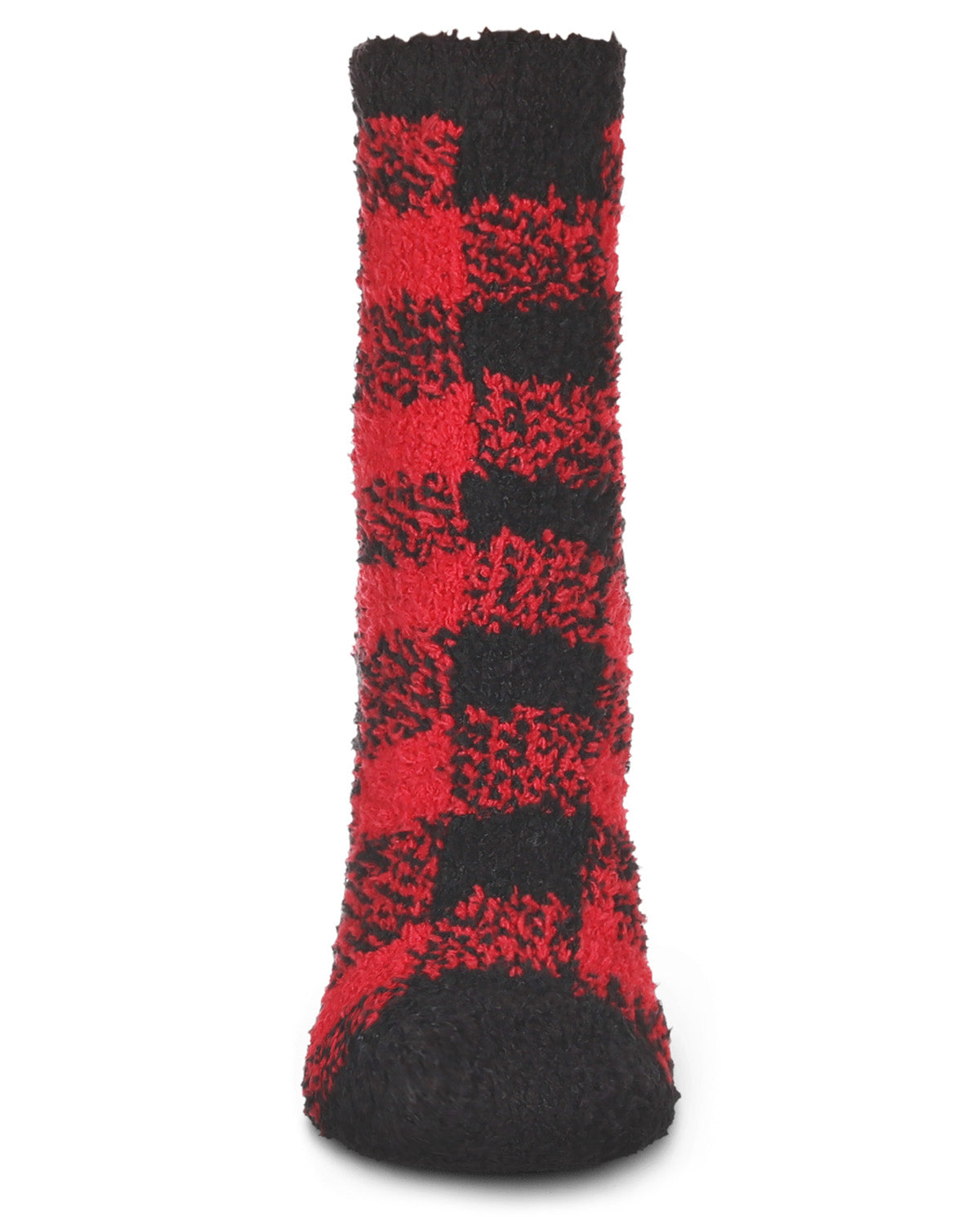 Women's Classic Buffalo Plaid Cozy Crew Socks