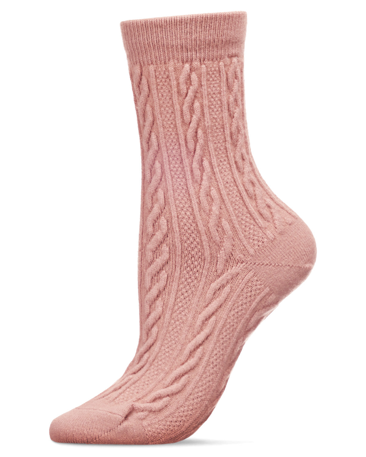 Women's Classic Cozy and Warm Cable Knit Crew Socks