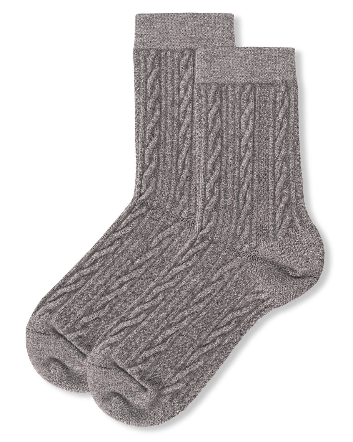 Women's Classic Cozy and Warm Cable Knit Crew Socks