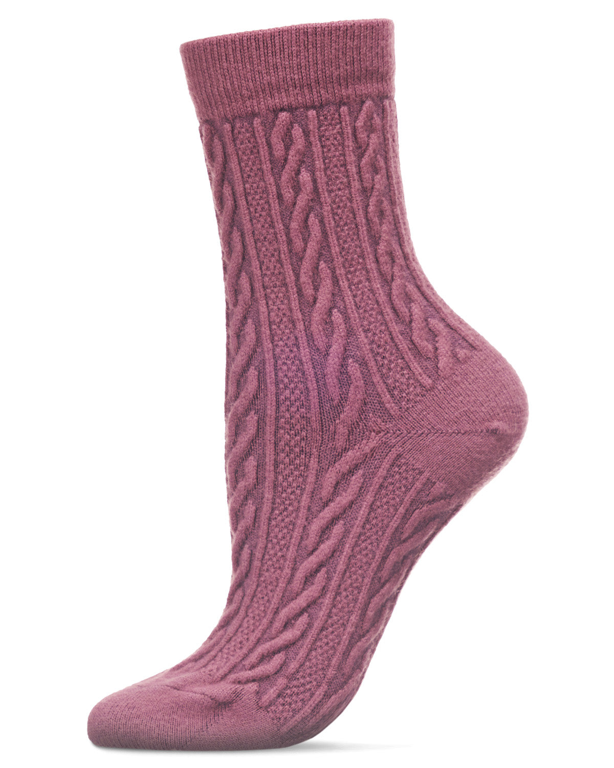 Women's Classic Cozy and Warm Cable Knit Crew Socks