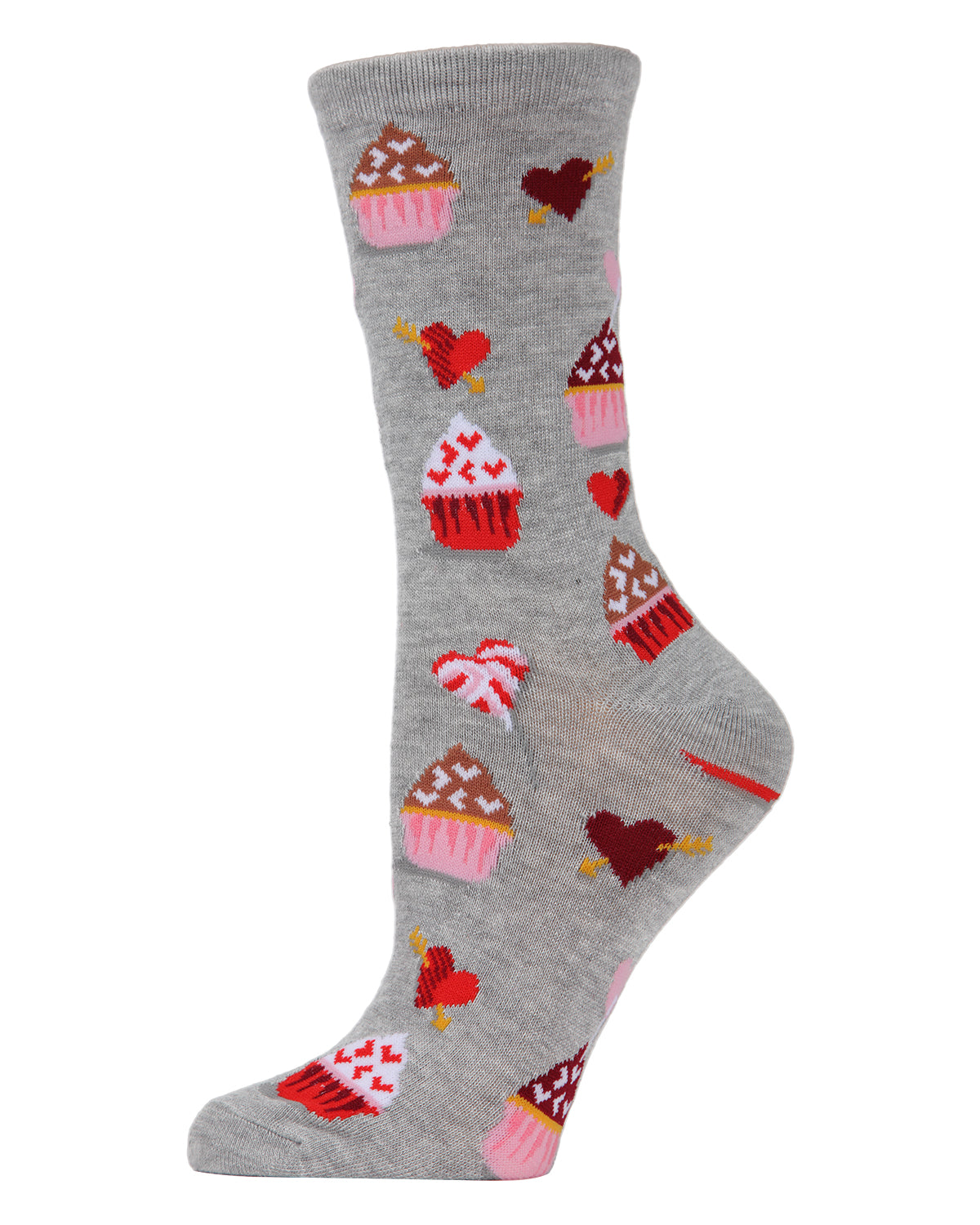 Cupcakes Bamboo Blend Crew Socks