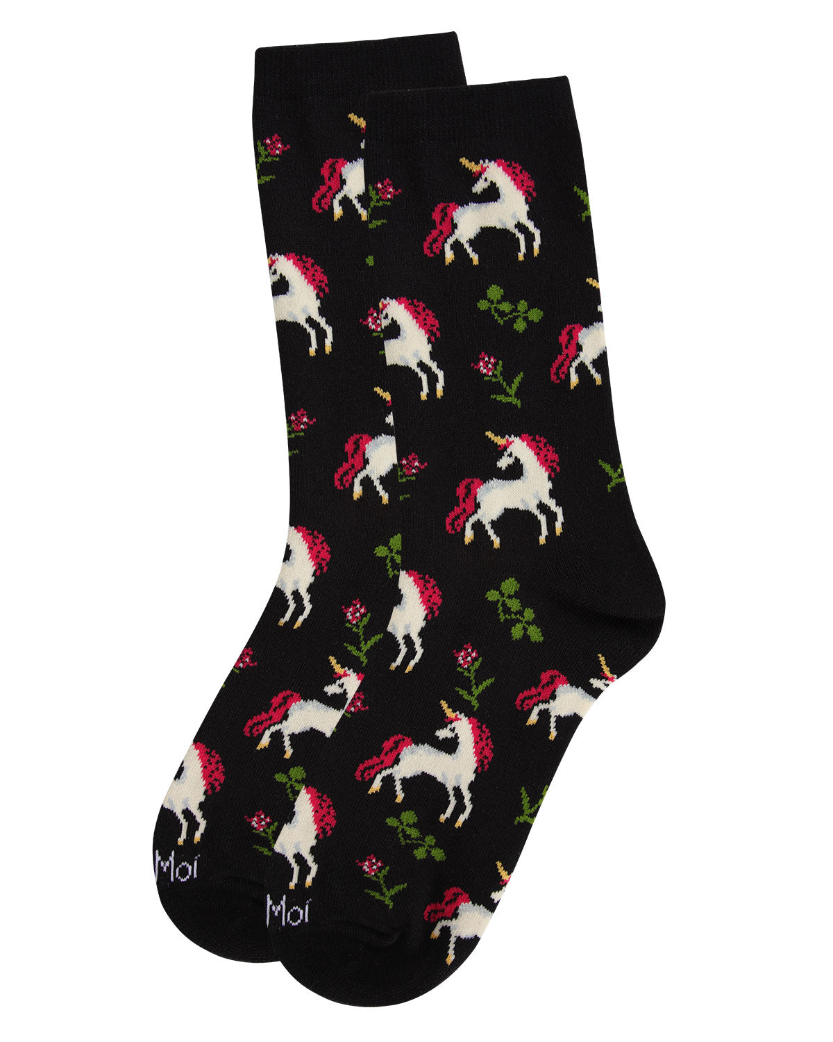 Magical Unicorns Bamboo Blend Crew Socks