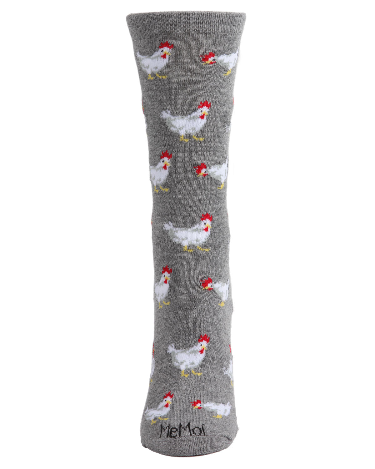 Chickens Bamboo Blend Crew Socks