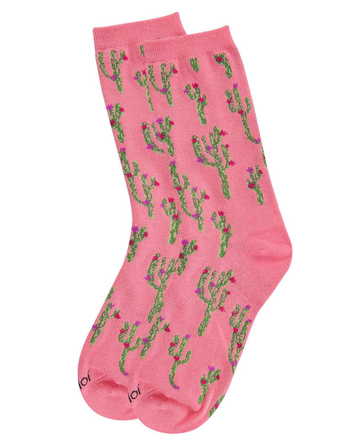 Cactus Bamboo Blend Crew Socks