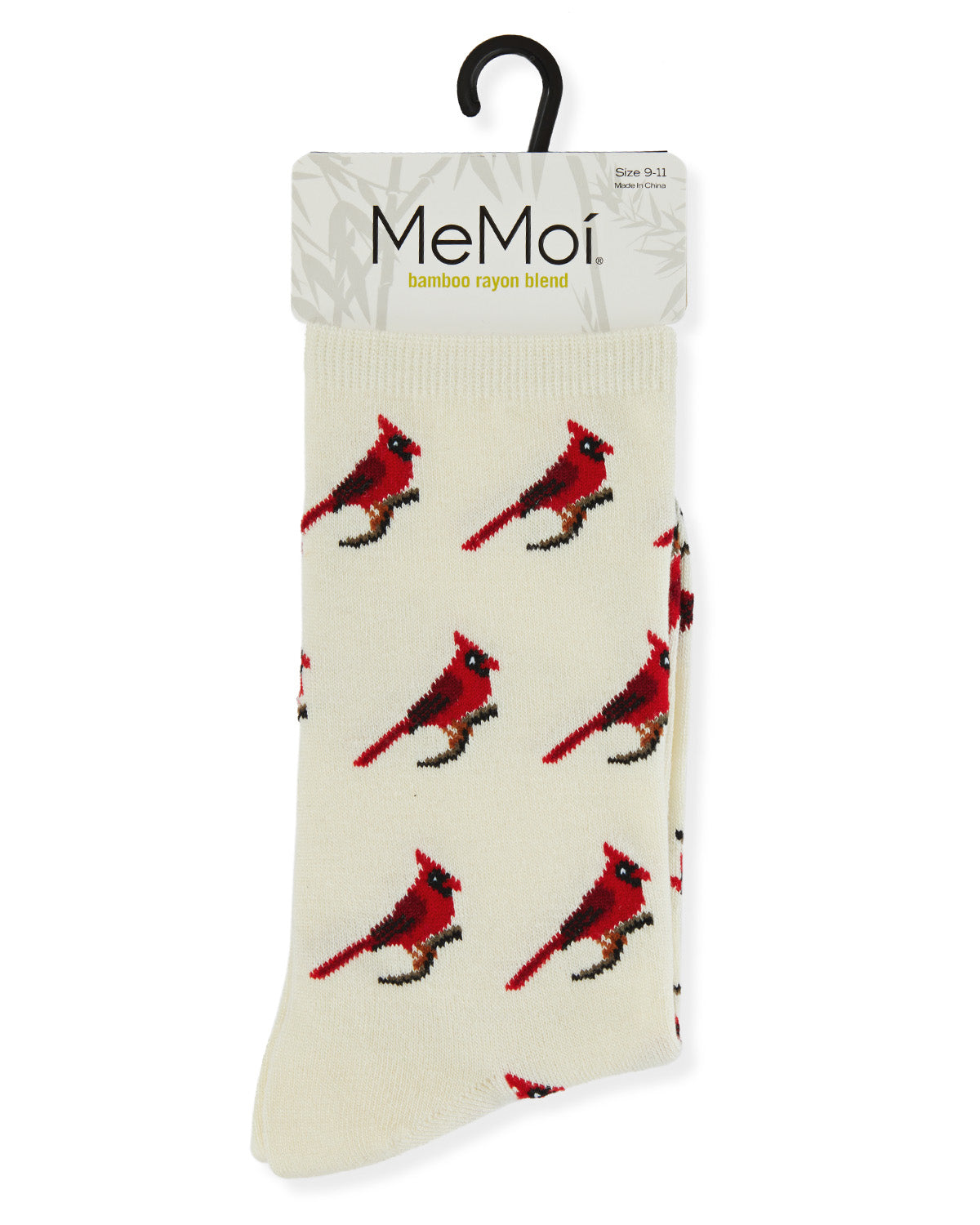 Cardinal Bamboo Blend Crew Sock