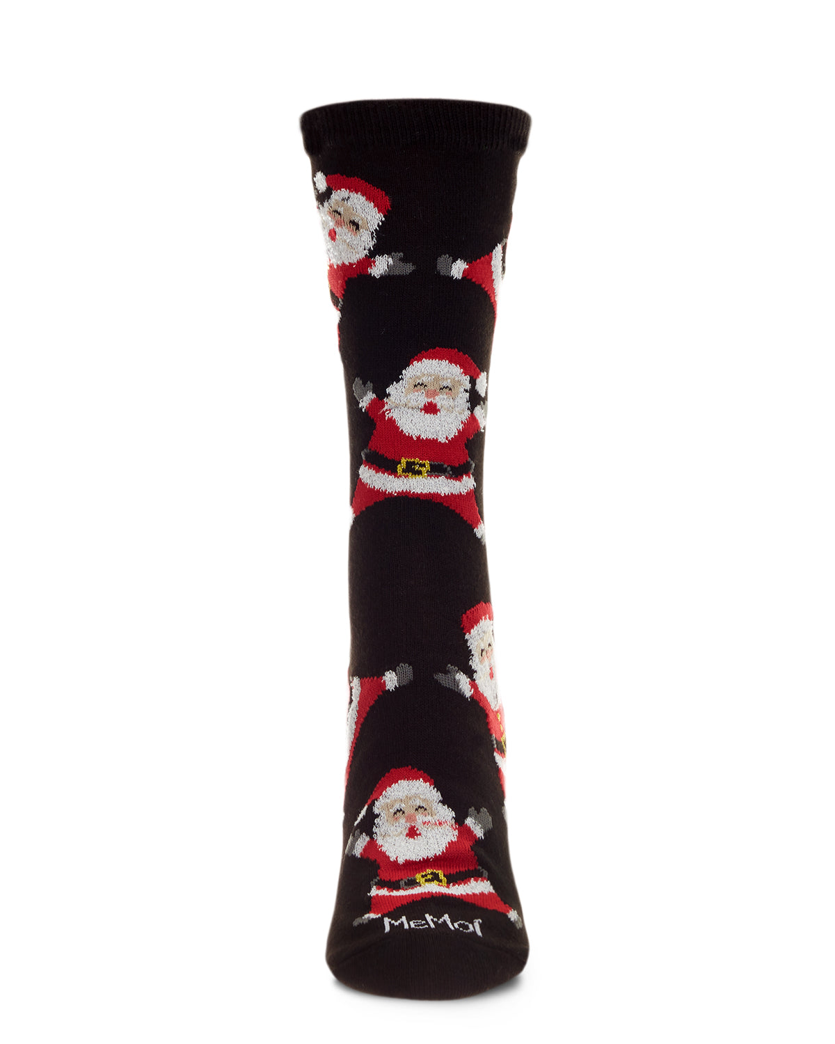 Women's All Over Santa Holiday Crew Socks