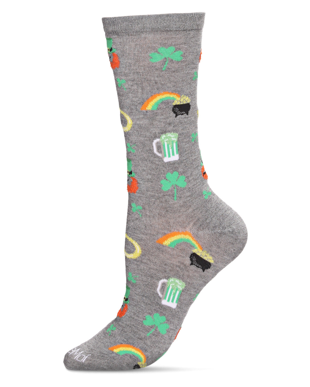 Luck Of The Irish Bamboo Blend Crew Socks