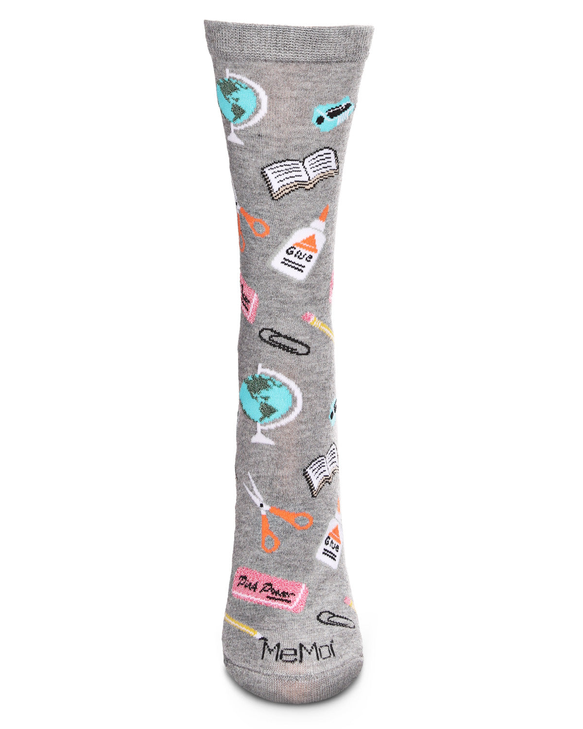 School Supplies Bamboo Blend Crew Socks