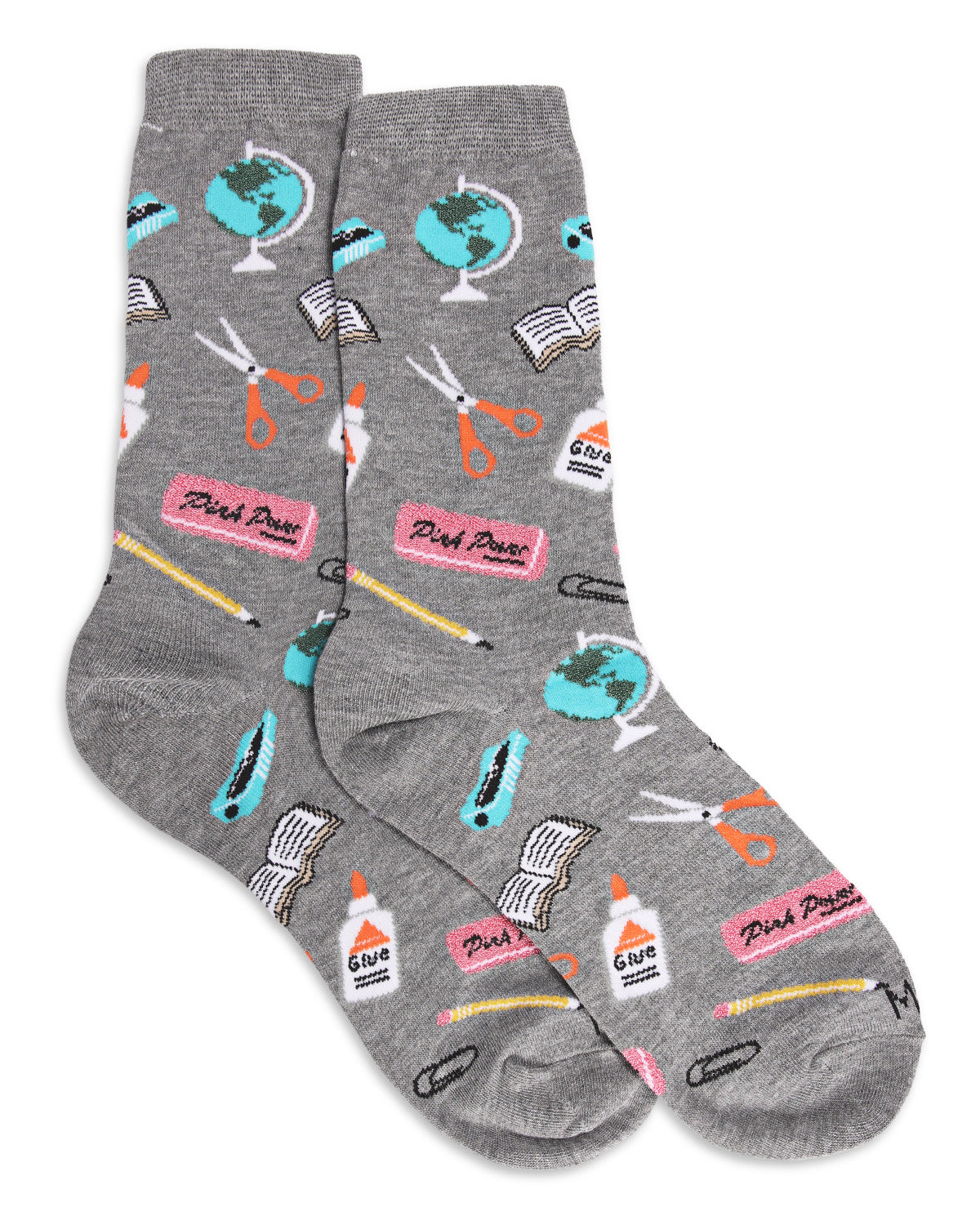 School Supplies Bamboo Blend Crew Socks