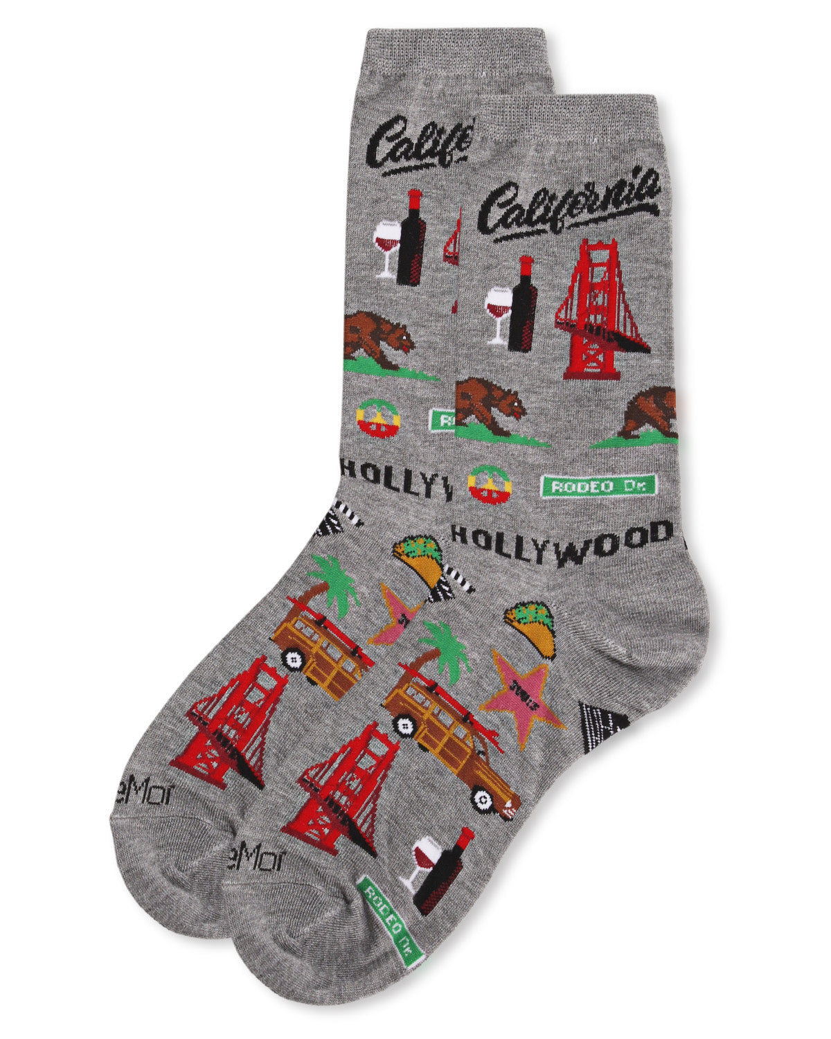 California Bamboo Blend Crew Sock