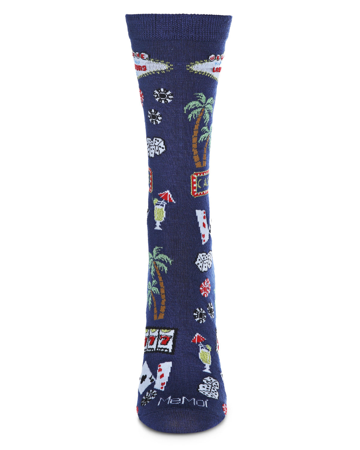 Las Vegas Bamboo Blend Crew Sock